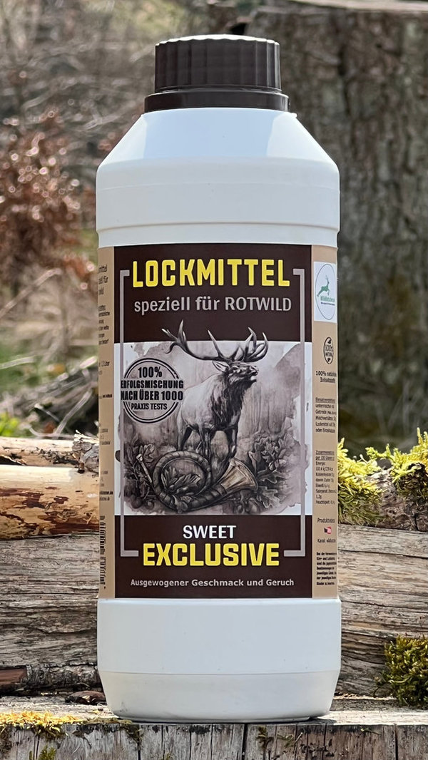 Wildlutscher Lockmittel Sweet Exclusive - Rotwild  | lockt, bindet und lenkt Rotwild