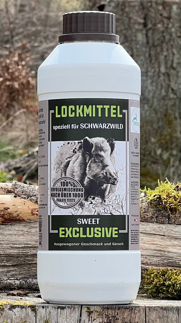Wildlutscher Lockmittel Sweet Exclusive Schwarzwild | lockt, lenkt und bindet Schwarzwild