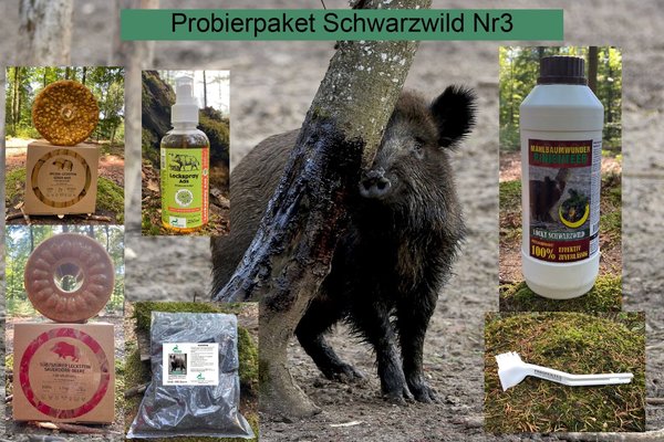 Wildlutscher Probierpaket Schwarzwild Nr.3 | lockt, bindet und lenkt Wild