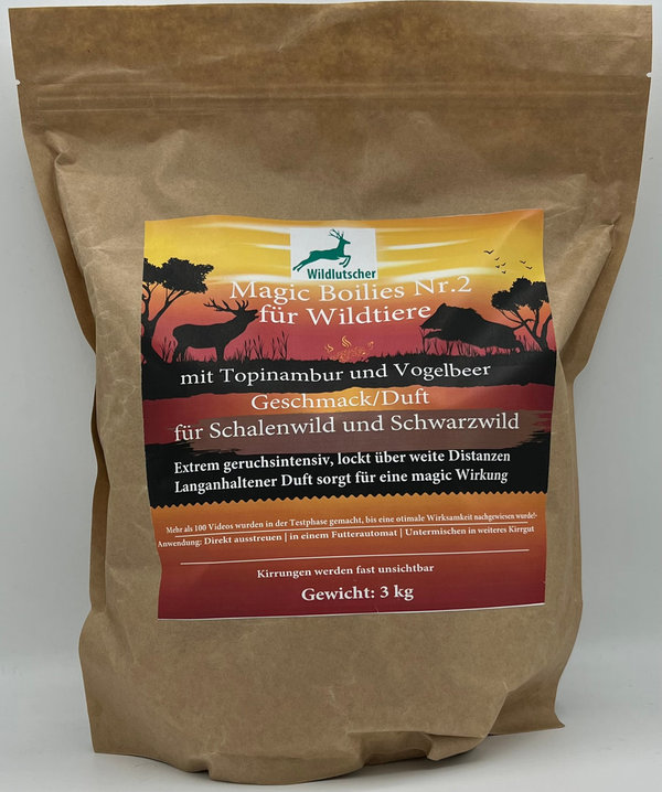 Wildlutscher Probierpaket Rotwild  Nr.2  V2 | lockt, bindet und lenkt Wild